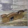 Antique Steel Soled Gunmetal Shoulder Plane - Rosewood Infill Marples Iron