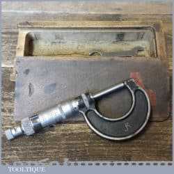 Vintage Boxed Moore & Wright No: 965 Imperial Micrometer - Good Condition