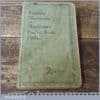 Vintage Fowler’s Mechanics And Machinists Pocket Book 1940 WW2