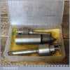 3 No: Small Bench Drill Or Lathe Jacobs Chuck Attachments - Good Condition