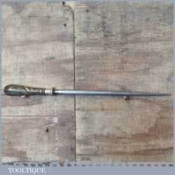 Vintage W Gregory & Sons Butcher’s Chef’s Knife Sharpening Steel