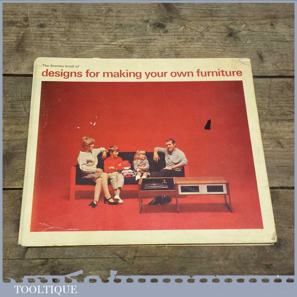Rare Retro Stanley Book Of Designs For Making Your Own Furniture