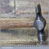 Vintage cross pein hammer with wooden handle, in good used condition.