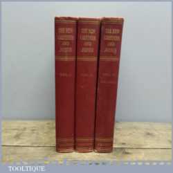 3 Volumes Of New Carpenter And Joiner By Caxton Books