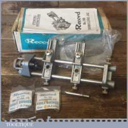 Vintage boxed Record No: 148 dowelling jig in good used condition.