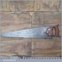 Scarce Vintage E M Boynton USA Gardeners Double Edge Pruning Saw