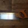 Vintage 10” Brass Back Tenon Saw 12 TPI - Sharpened Rip Ready For Use