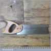 Vintage Spear & Jackson 10” Steel Back Tenon Saw 12 TPI - Sharpened