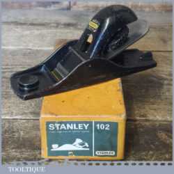 Vintage Boxed Stanley No: 102 Block Plane - Fully Refurbished Ready To Use