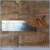 Vintage Spear & Jackson 12” Brass Back Tenon Saw - Sharpened
