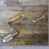 Vintage Stanley No: 144 Carpenter’s Ratchet Brace 10" Swing - Refurbished