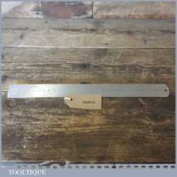 Vintage 30cm Rabone Chesterman No: 47R Metric Steel Rule