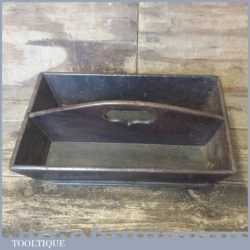 Antique Mahogany Cutlery Or Gardeners Tool Tray - Decorative