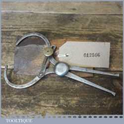 Vintage Stubs Steel Brass Internal External Lock Dividers - Good Condition