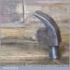 Vintage English Carpenters Cast Steel Claw Hammer - Good Condition