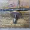 Vintage French Rosewood Brass Jewellers Bow Drill - Good Condition