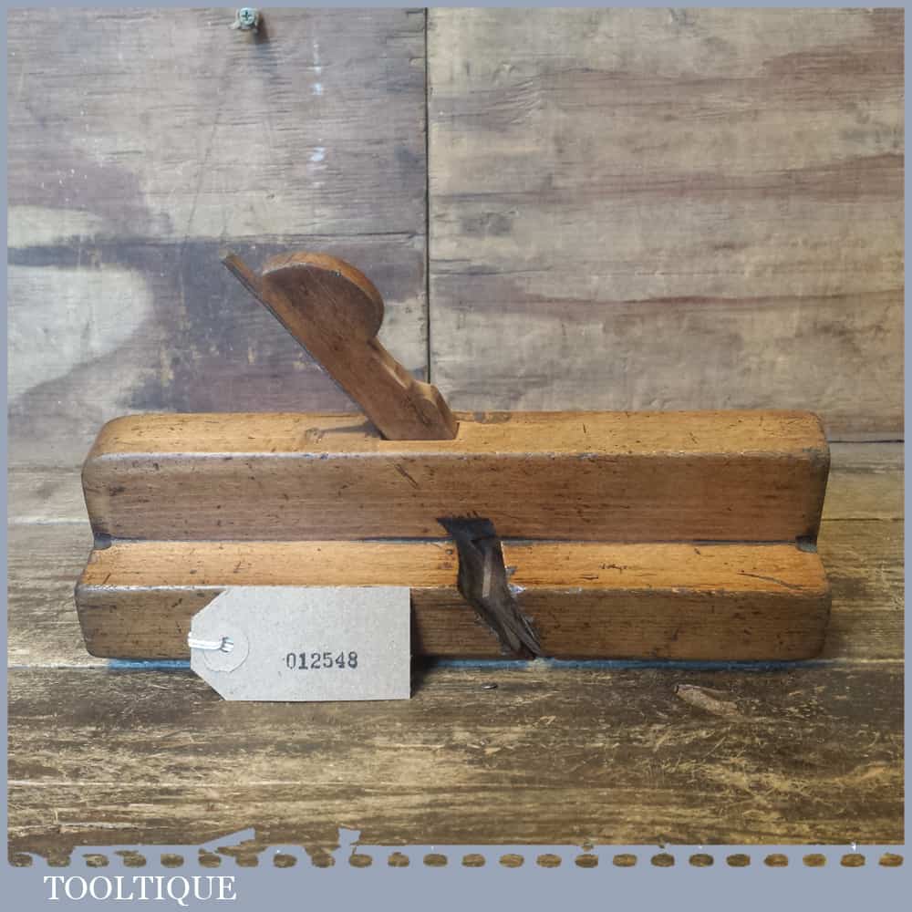 Vintage John Moseley & Son Beechwood Beading Plane Good Condition