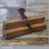 Vintage John Moseley & Son Beechwood Beading Plane - Good Condition