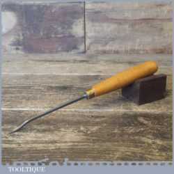 Vintage S.J. Addis 5/16” Wood Carving Spoon Bit Chisel - Refurbished