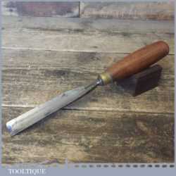 W. Marples & Sons 7/8” Straight Wood Carving Gouge Chisel - Refurbished