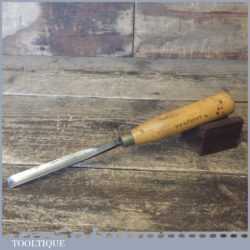 Vintage Ward & Payne 1/2” Straight Wood Carving Gouge Chisel - Refurbished