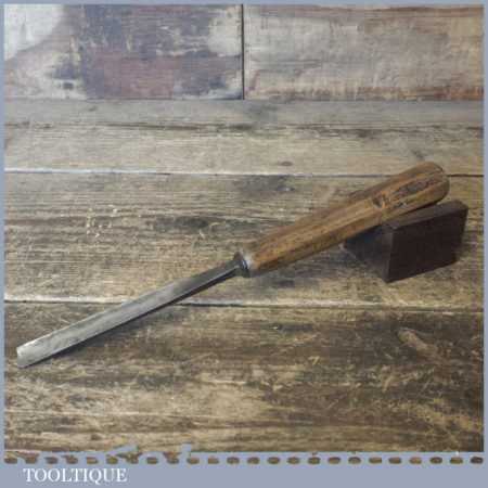 Vintage S.J. Addis 1/2” Straight Wood Carving Gouge Chisel ...