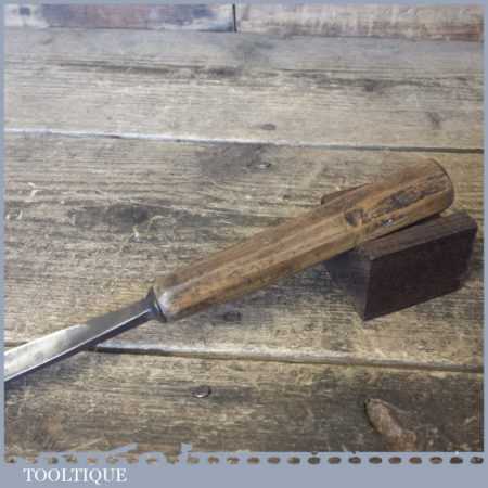 Vintage S.J. Addis 1/2” Straight Wood Carving Gouge Chisel ...