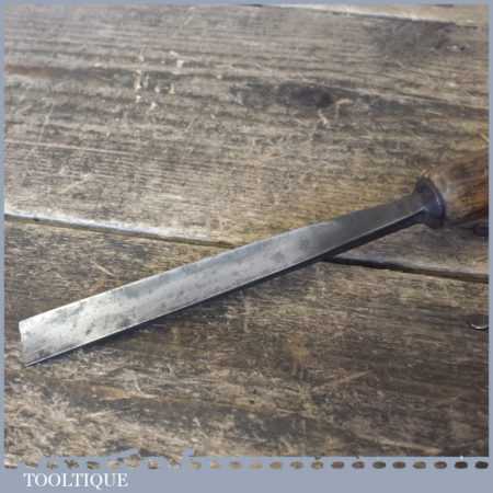 Vintage S.J. Addis 1/2” Straight Wood Carving Gouge Chisel ...