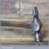 Vintage Cross Pein Hammer With Wooden Handle - Good Condition