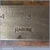 Vintage No: 1905 Rabone 6” Steel Calibrated Try Square - Good Condition
