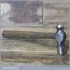 Vintage ½ lb Ball Pein Hammer With Wooden Handle - Good Condition