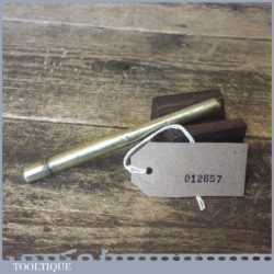 Vintage Screw Top Brass Fret Saw Blade Container - Good Condition