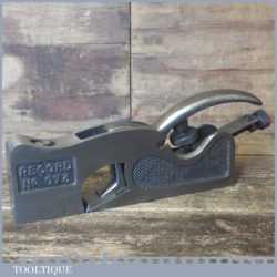 Vintage Record No: 073 Adjustable Throat Shoulder Plane - Fully Refurbished