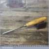 Vintage W. Marples Carpenter’s 1/4” Incannel Gouge Chisel - Sharpened Honed
