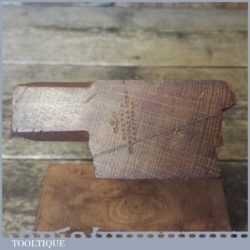 Vintage Marples & Sons 1/2” Sash Ovolo Beechwood Moulding Plane