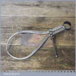 Vintage 9” Steel Outside Spring Calipers - Good Condition