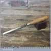 Vintage Parry & Son Herring Bros 7/16” Straight Wood Carving Gouge Chisel