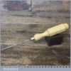 Vintage S.J. Addis No: 11 1/16” Straight Wood Carving Veiner Gouge Chisel
