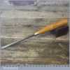 Vintage C Nurse Carpenter’s 1/4” incannel Gouge Chisel - Sharpened Honed