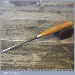 Vintage C Nurse Carpenter’s 1/4” incannel Gouge Chisel - Sharpened Honed