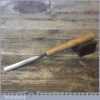 Vintage No: 6 Addis 1/2” Straight Woodcarving Gouge Chisel - Sharpened Honed