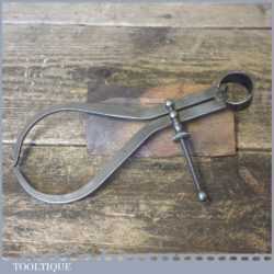 Vintage Draper 7 ¼” Spring Caliper Outside Dividers - Good Condition