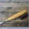 Vintage W Marples 1/2” Straight Incannel Wood Carving Gouge Chisel