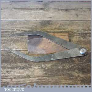 Antique 8 ½” Ladies Leg Steel Calipers Dividers - Good Condition