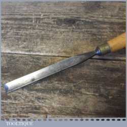Vintage Robert Sorby 1/2” Straight Incannel Wood Carving Gouge Chisel