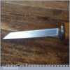 Vintage James Howarth 3/8” Cast Steel Mortice Chisel - Fully Refurbished