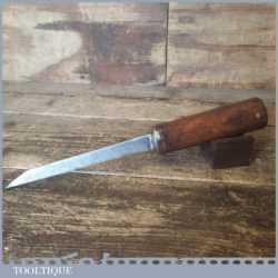 Vintage Marsden Bros 1/4” Cast Steel Mortice Chisel - Fully Refurbished