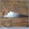 Vintage Disston Canada 22” Cross Cut Panel Handsaw 9 TPI - Sharpened