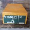 Vintage Boxed Stanley No: 50 Combination Plough Plane 17 Cutters - Fully Refurbished