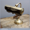Antique 12 Inch Heavy Brass Bankers Desk Lamp Light